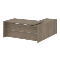 Стол руководителя угловой, левый Yalta LT.C-18 L вяз благородный